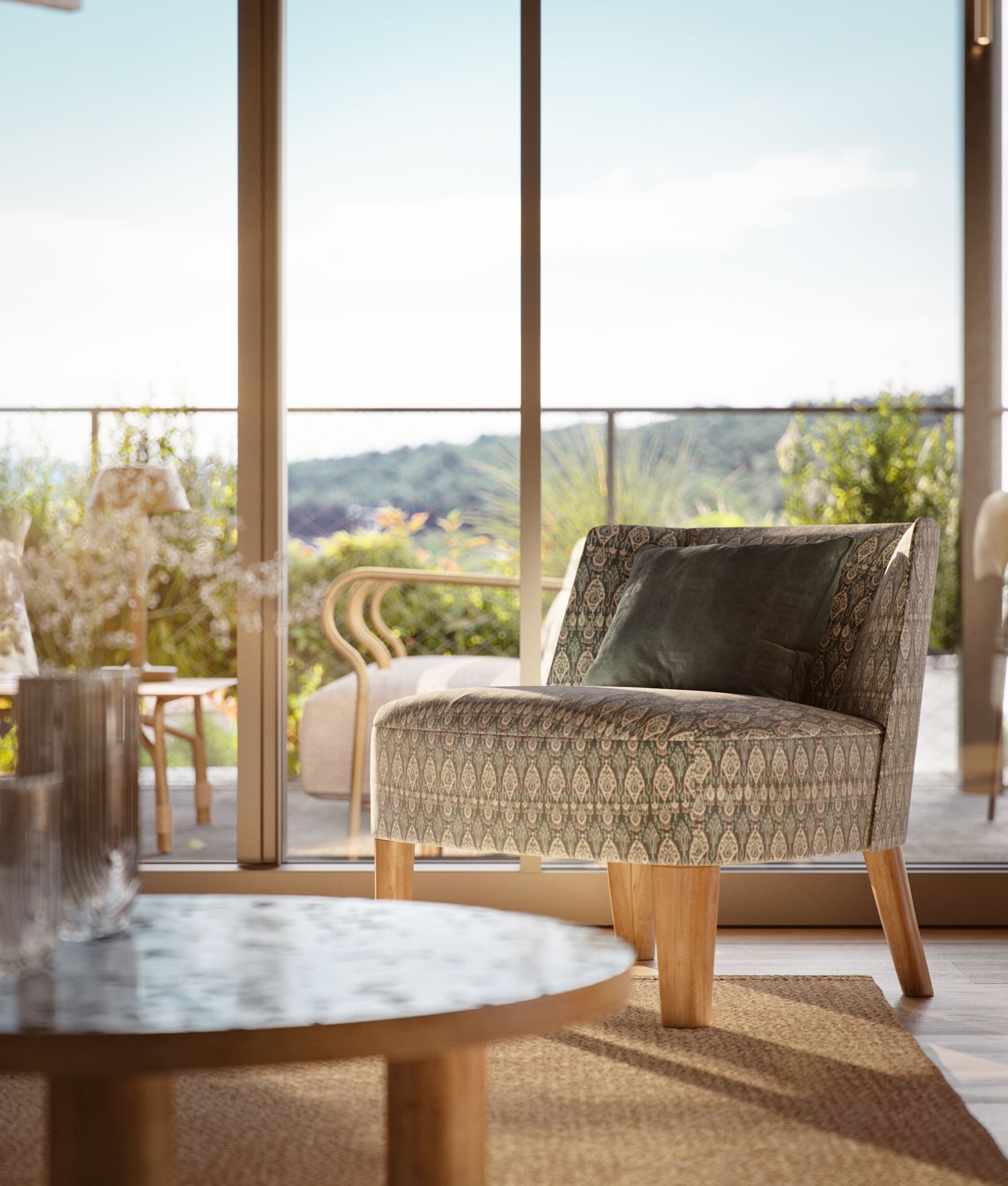 Living Room Detail - Cedro - Riviera