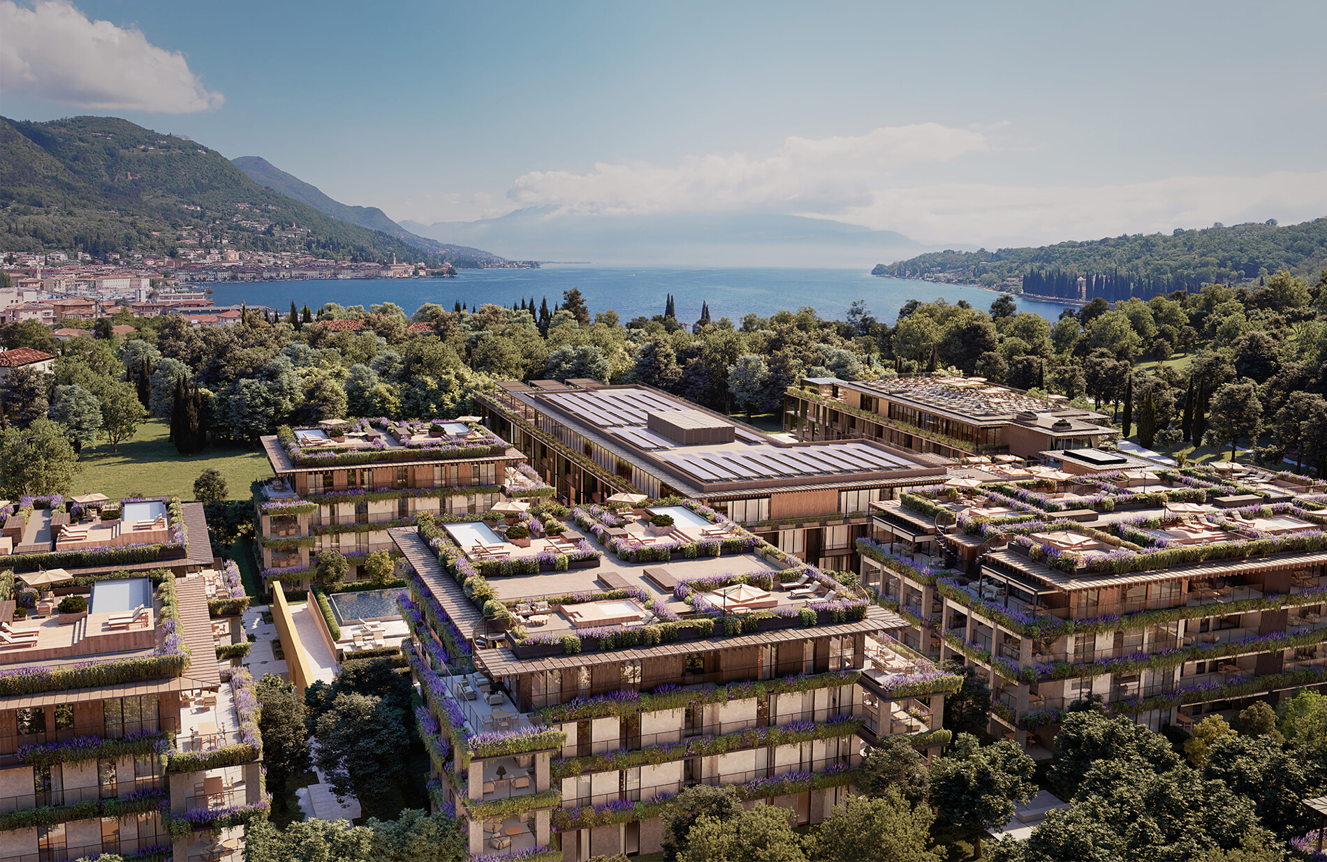Overview Falkensteiner Resort Lake Garda