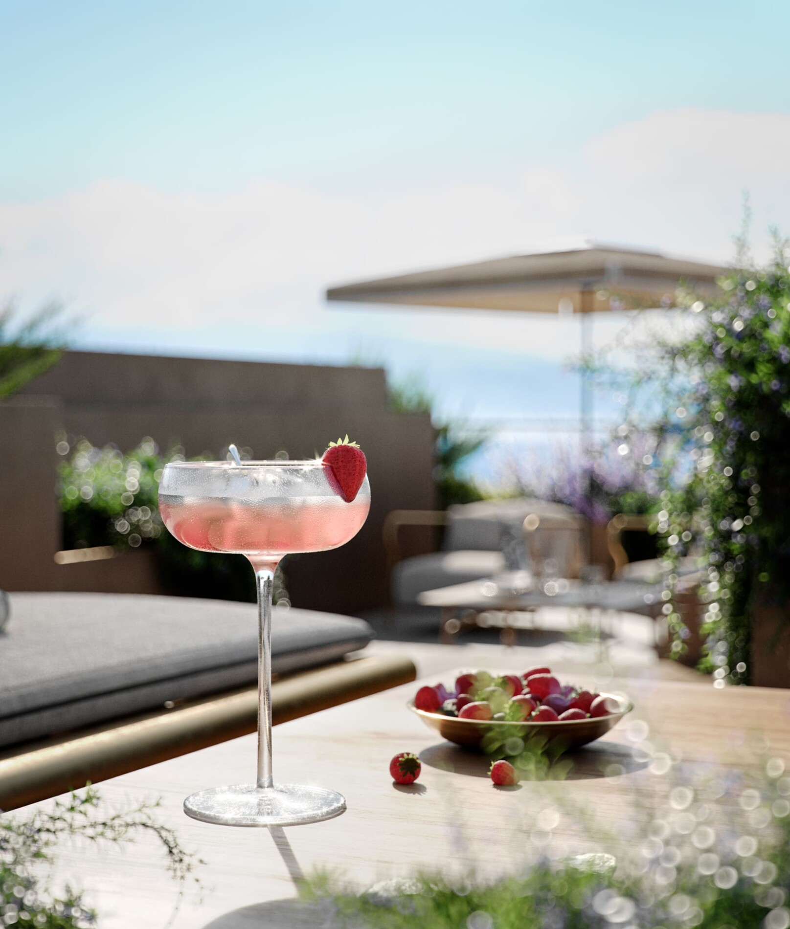 Roof Terrace Detail1 - Olmo - Giardino